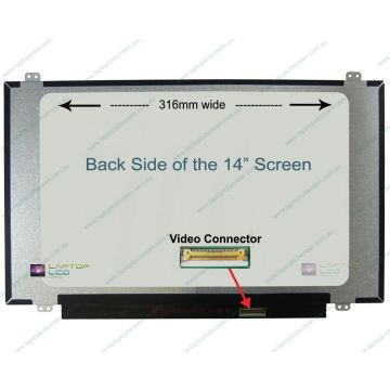 InnoLux N140BGA-EA4 REV.C1 Replacement Laptop LCD Screen Panel 316mm Wide