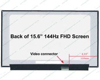 MSI GF63 THIN 11UC SERIES Replacement Laptop LCD Screen Panel (144Hz)