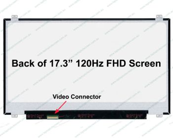 HP OMEN 17-AN165NB Replacement Laptop LCD Screen Panel (120Hz)
