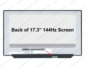 MSI KATANA GF76 12UE-234FR Replacement Laptop LCD Screen Panel (144Hz)