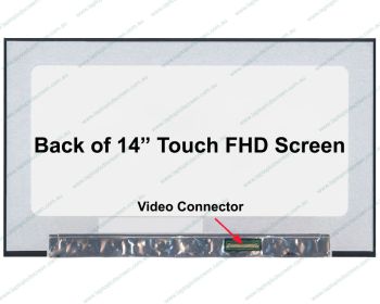 BOE NV140FHM-T03 Replacement Laptop LCD Screen Panel (On-Cell-Touch / Embedded Touch)